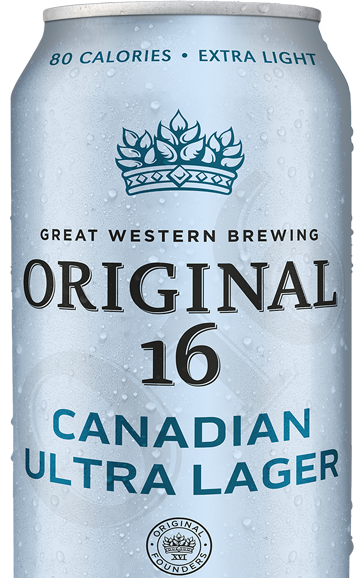 O16 Canadian Ultra Lager can